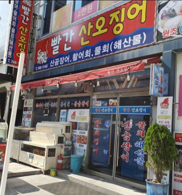  해운대 맛집 해운대 횟집 빨간산오징어 다녀온 후기