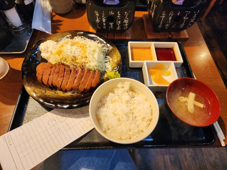  [오사카 맛집] 토미타 규카츠, 인생 규카츠 인정 