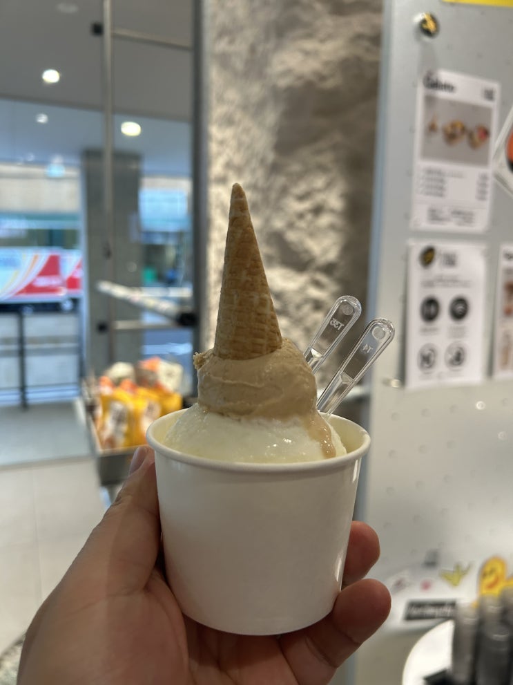  [신용산역] 달달한 젤라또 디저트 맛집 추천 <쏠티캐빈 용리단길점>