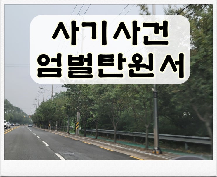  사기 엄벌 탄원서! 사건 그냥 넘기면 안 됩니다