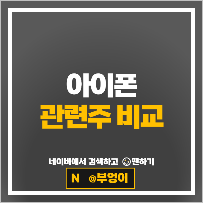 아이폰 애플 관련주 삼성전기 삼성전자 주가 SK 하이닉스 LX세미콘 덕산네오룩스 주식