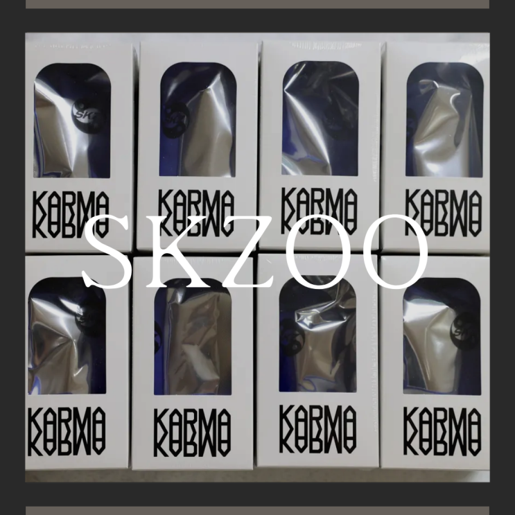 <b>스트레이키즈 카르마</b> 스키주 버전 8개 앨범깡 후기 KARMA... 