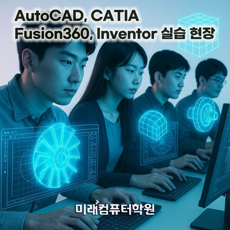  [부산국비무료교육] 3D프린터 활용 제품설계 양성과정 (CAD·Inventor·CATIA·Fusion360)