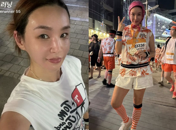  ‘13kg 감량’ 배윤정, 살 안 찌는 비결은? 꾸준한 러닝의 힘 ️
