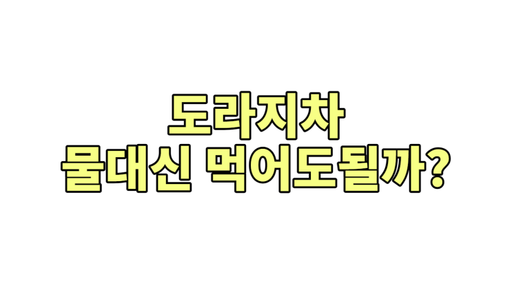  도라지차, 물 대신 마시면 안 되는 이유 ('기관지'엔 약, '위'엔 독?)