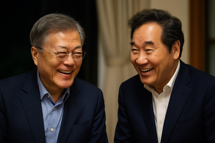 반이재명 연합결성? <b>문재인</b>과 만난 <b>이낙연</b>, 조국과 합치나?
