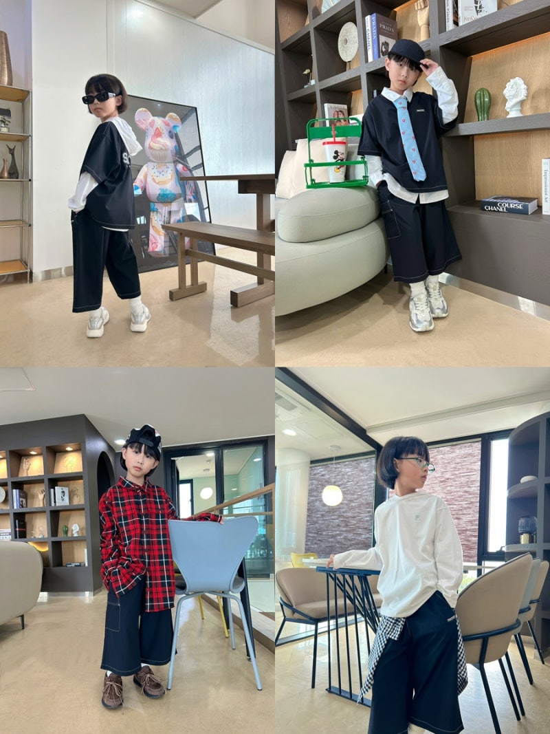 아이 가을 옷 추천! 휠라키즈 우븐 3pcs 셋업 솔직 후기