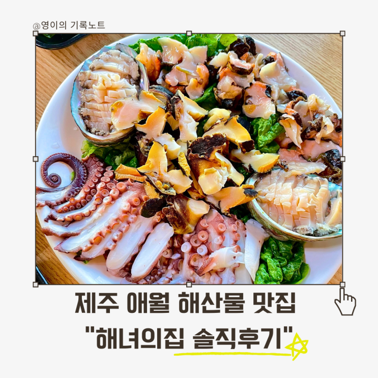  제주여행 맛집 필수 코스! 애월 해산물 맛집 해녀의집 솔직 후기
