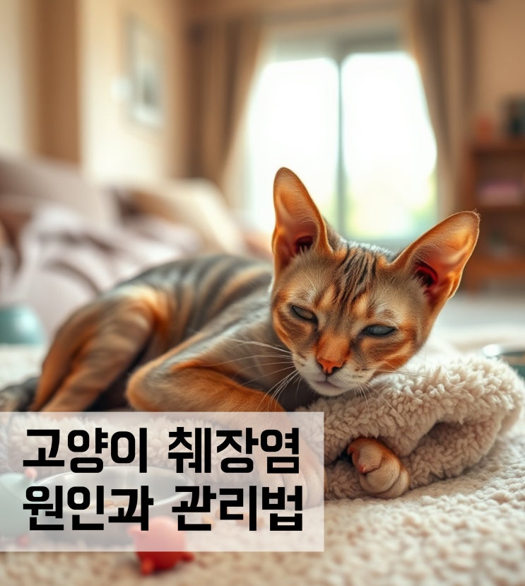  고양이 췌장염 원인과 관리방법