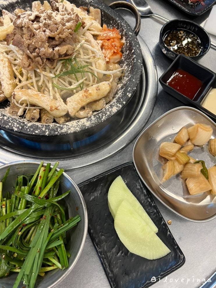  곱이 꽉 차 있는 레전드 소곱창 검단 맛집 천사곱창