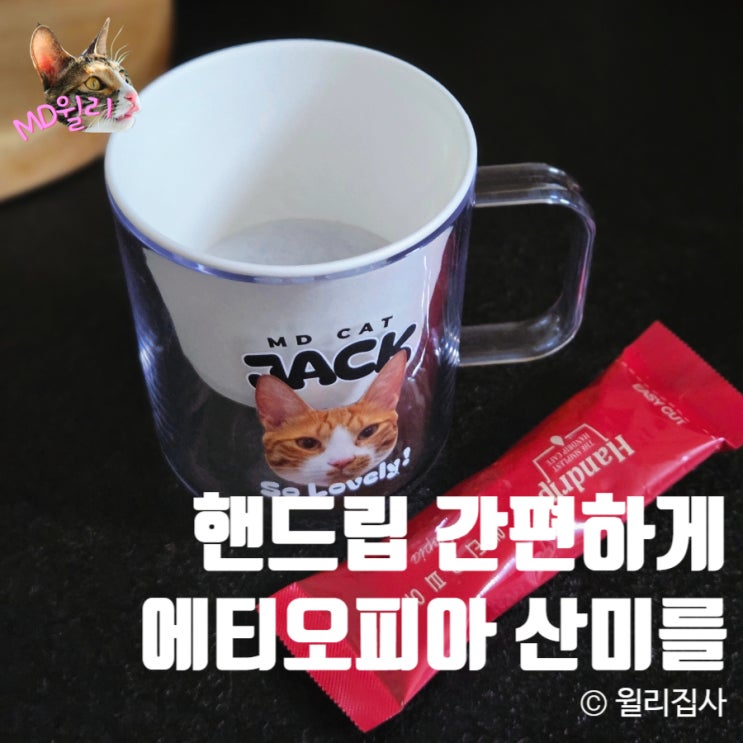  드립커피 핸드립 에티오피아 편하게 즐기는 드립백커피