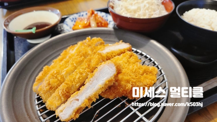  강릉 가성비 식당으로 추천 중앙돈까스