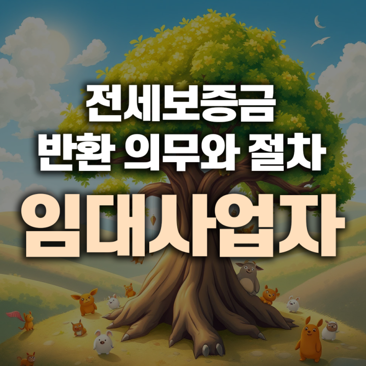  전세보증금 반환 의무와 절차