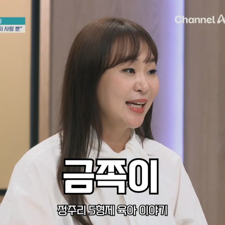 요즘 육아 금쪽같은 내새끼 <b>정주리</b> 5형제 육아 이야기