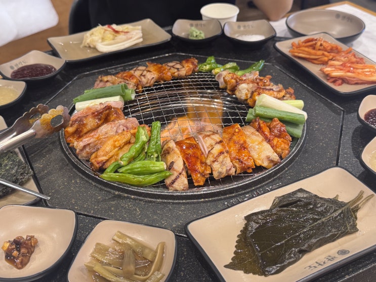  부산 서면 닭갈비 맛집 팔각도 부산서면롯데점 부전동닭갈비 식당 후기