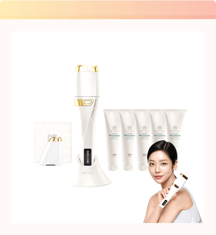  듀얼소닉 프로페셔널 피부과 갈 필요 없어요! 10만샷 아이 카트리지의 기적