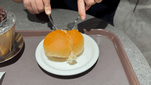  명동 팥고당 빙수 흑임자 커스터드크림팥빵 내돈내산 솔직후기