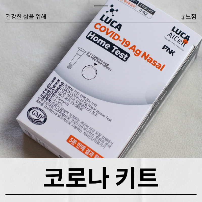 코로나 키트 사용법 가격 두줄 양성, 음성