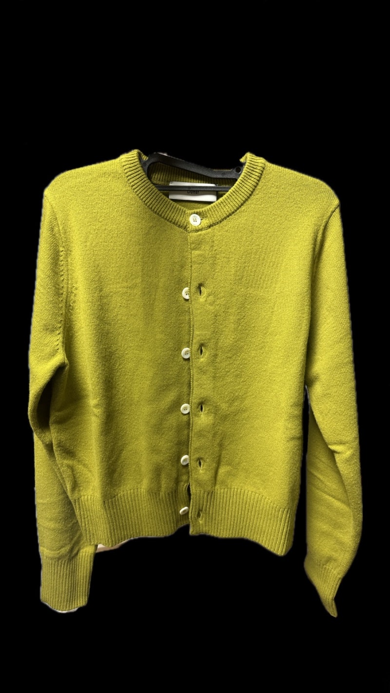 던스트 dunst, 올리브 가디건 UNISEX CREWNECK KNIT CARDIGAN OLIVE KHAKI