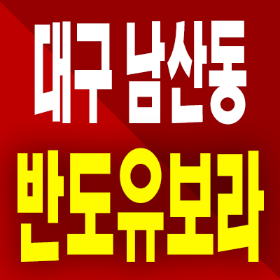  대구 남산동 반도유보라 아파트 분양가 반월당역 후분양 미분양 정보
