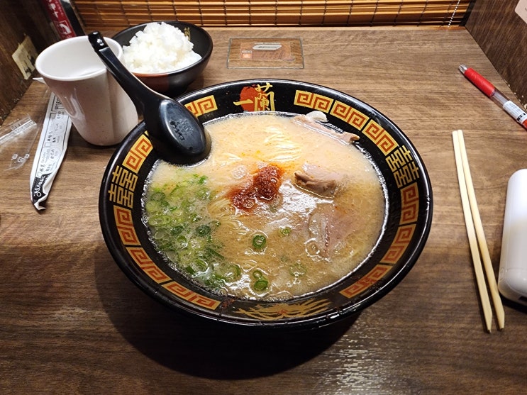  [오사카 맛집]  도톤보리 맛집 이치란 라멘 본관 웨이팅 후기