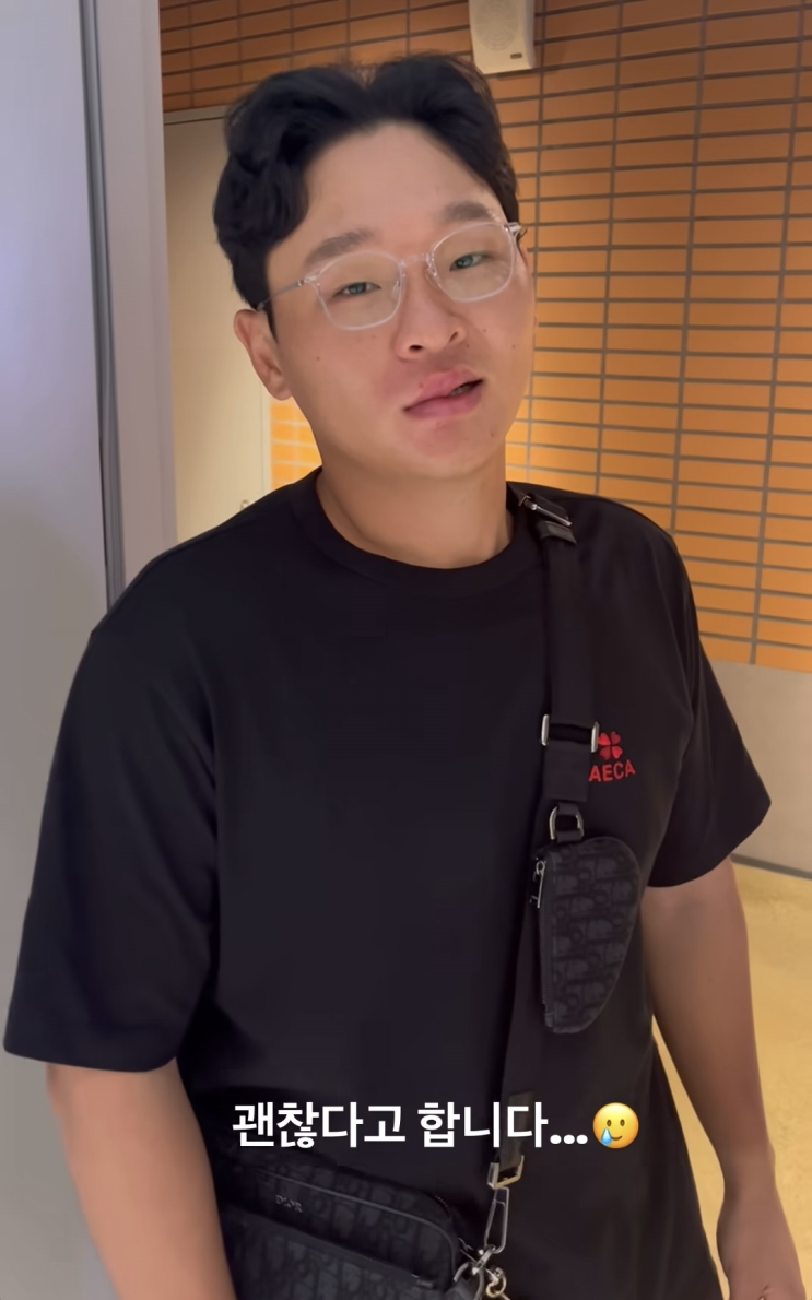 (<b>김태연</b> 선수는 다행히 큰 <b>부상</b>이 아니라고 하네요)