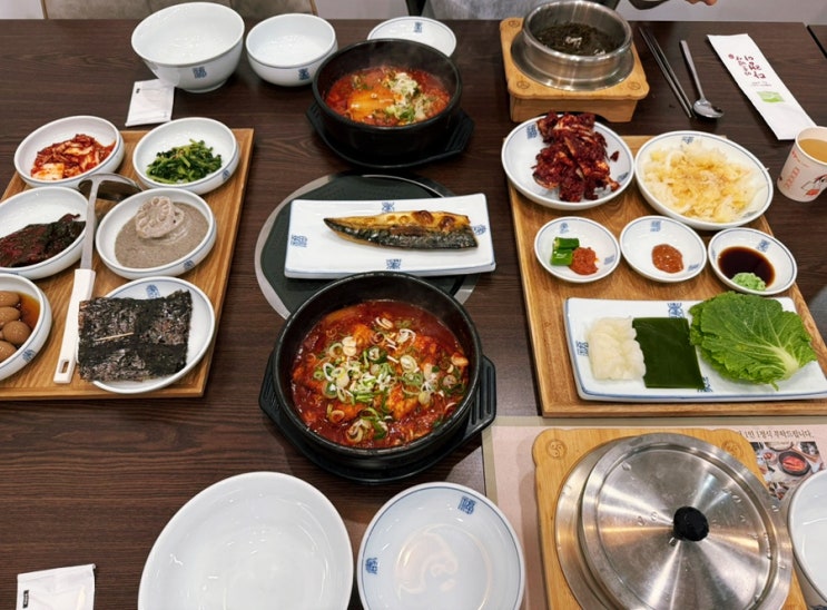  대구 한식 맛집 다랭이마을밥상 앞산점에서 갈치조림 솥밥