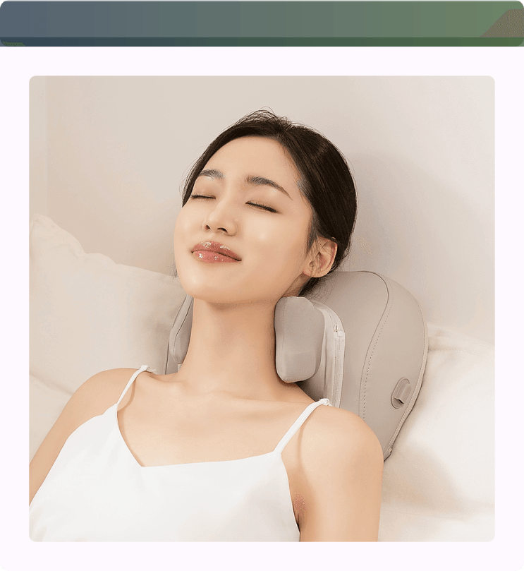  어깨에 얹은 짐, 이제 안녕! 빌라르 목 어깨 베개 마사지기로 천국 경험!