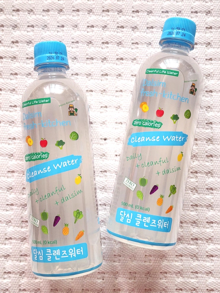  스포츠음료, 달심 클렌즈워터 데일리수분 충전!