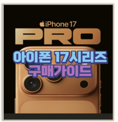  아이폰17 구매 가이드 에어 프로 프로맥스 실제 사용 후 알게 된 장단점