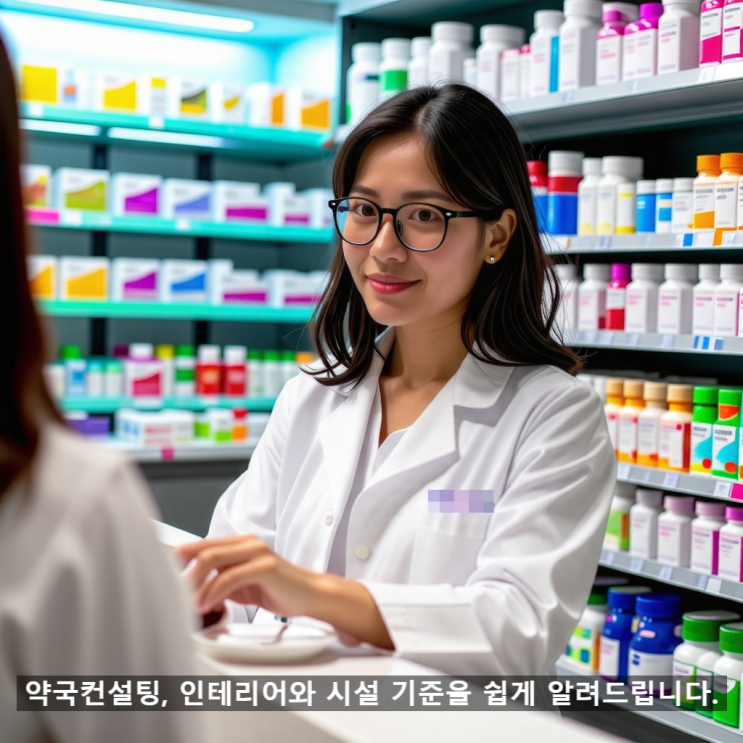  약국컨설팅, 인테리어와 시설 기준을 쉽게 알려드립니다.