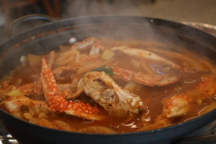  태안 신두리 해수욕장 맛집, 신두리식당 태안 꽃게탕 맛집 솔직후기