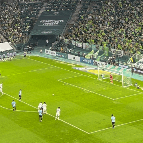 전주 월드컵 경기장 축구 경기 관람 (전북 현대 VS 대전하나)