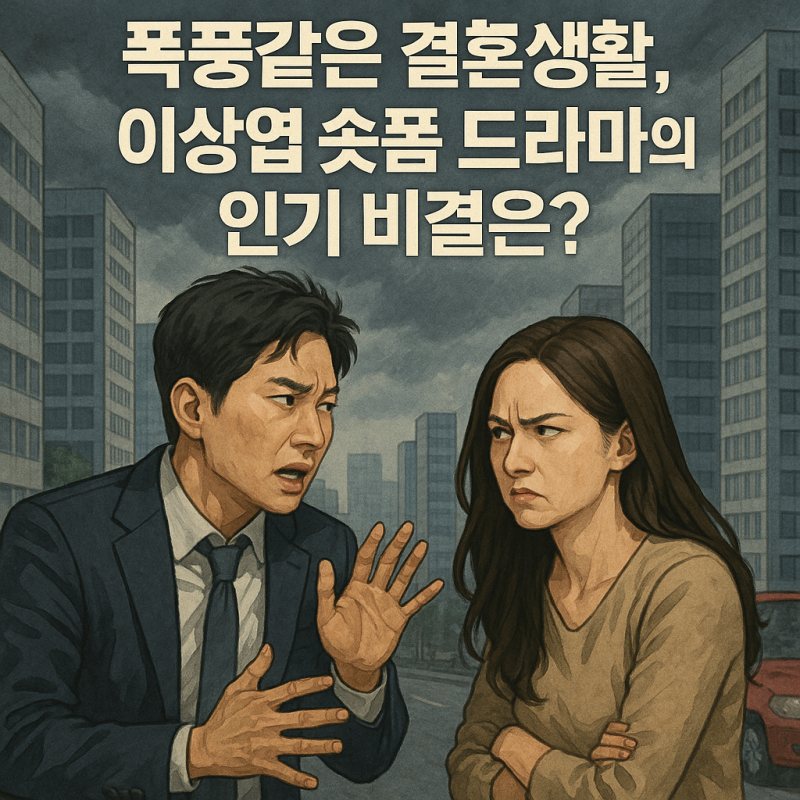 폭풍같은 결혼생활, 이상엽 숏폼 드라마의 인기 비결은?