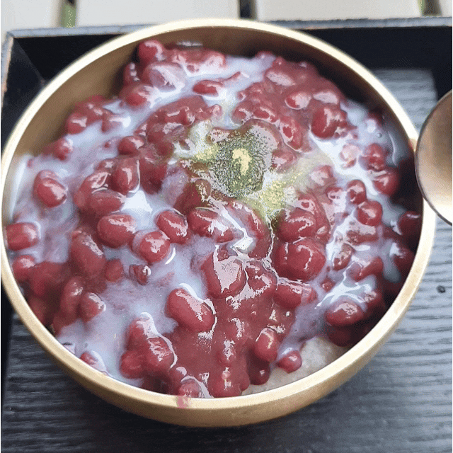  해운대팥빙수 분위기 좋은 좌동 신도시 국산팥알이 씹히는 맛있는 카페 맛집 재래시장 안 구름당