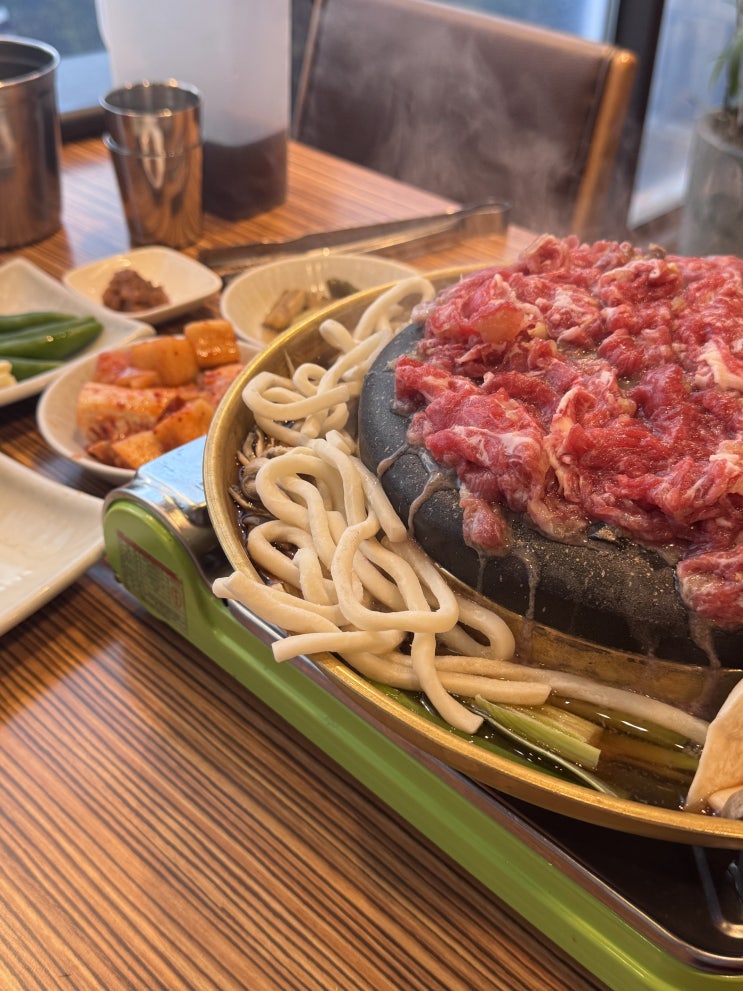  부산 대연동맛집 더맛 경성대부경대 한우 소불고기 무한리필 후기