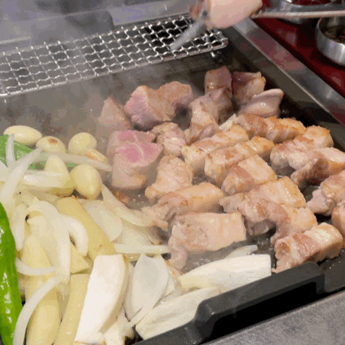  신중동 맛집 산촌숯불정 신중동점 주차 단체회식 추천