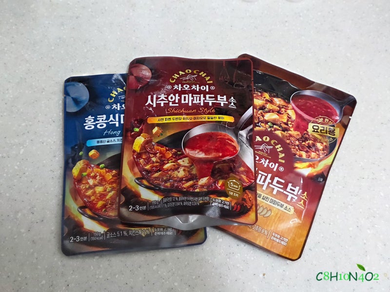 차오차이 마파두부 소스 홍콩식/시추안/한국풍