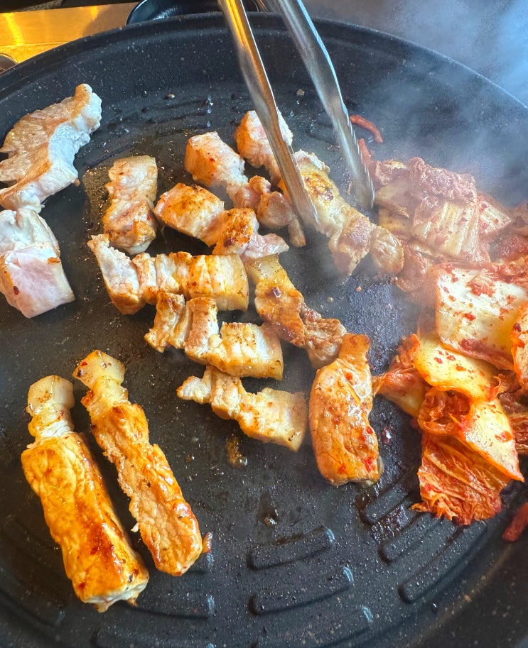  부산대 맛집 시골통돼지볶음, 국내산 1등급 오겹살. 가격까지 합리적!