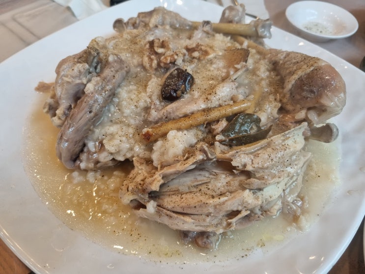  남한산성백숙 장마담집 닭도가니 해물파전 산성역 맛집