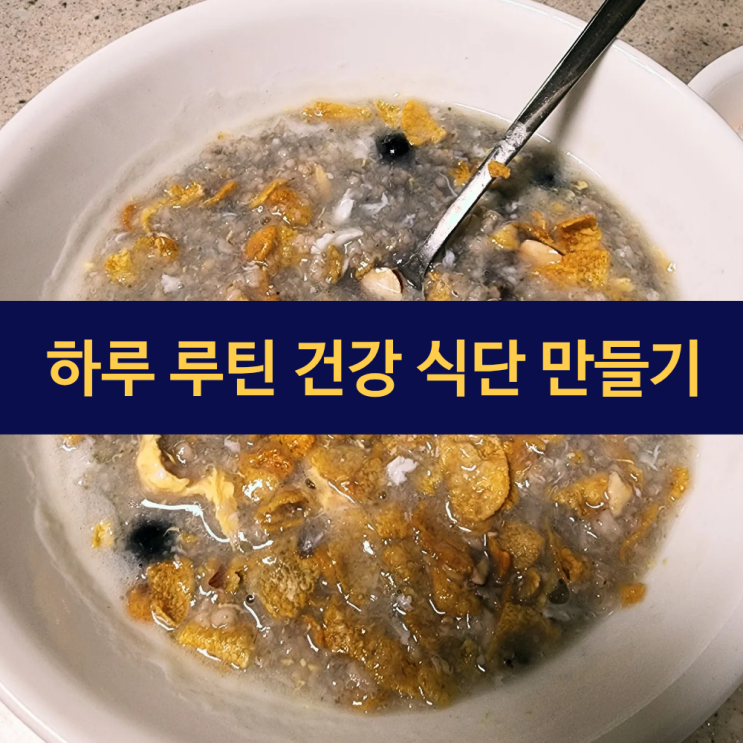  하루 루틴 건강 식단 만들기 | 영양 균형 식단 | 아침 점심 저녁 | 오트밀