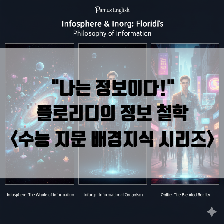  [수능 비문학] 철학 2.  "나는 정보이다!" - 플로리디의 정보 철학 <수능 지문 배경지식 시리즈>