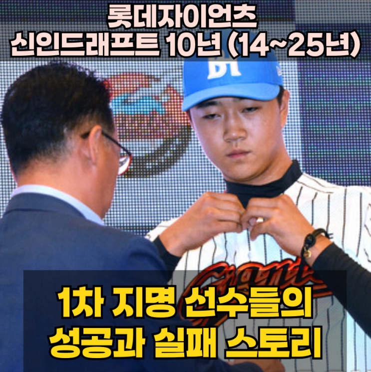 <b>롯데</b>자이언츠 <b>신인</b>드래프트... 1차지명 <b>선수</b>들의 성공과... 
