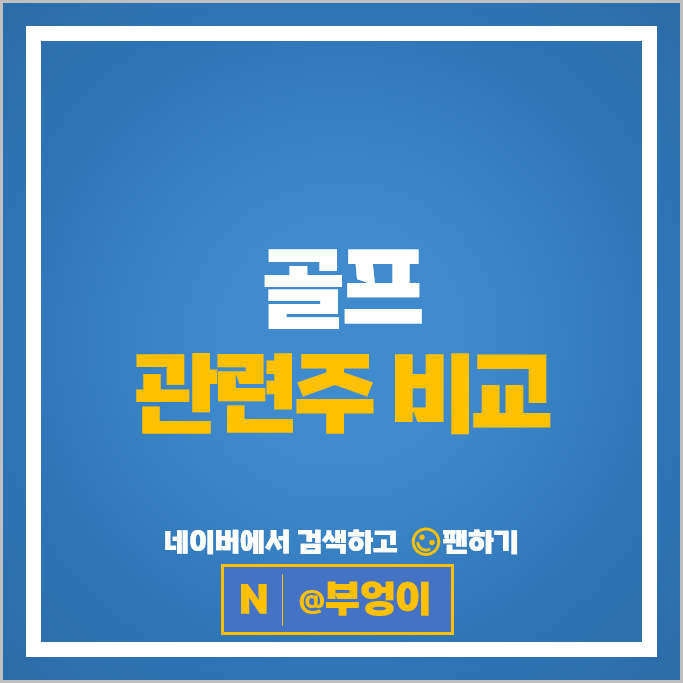 스포츠 골프 관련주 아난티 용평리조트 주가 브이씨 주식