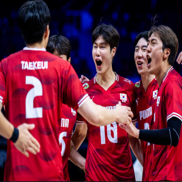 FIVB 남자배구 세계선수권 대한민국 예선 1차전 프랑스에 완패!! 허수봉 임동혁의 분전이었지만, 상대가 너무 강했다!! 2차전 아르헨티나전에는 조금 더 잘해보자!!