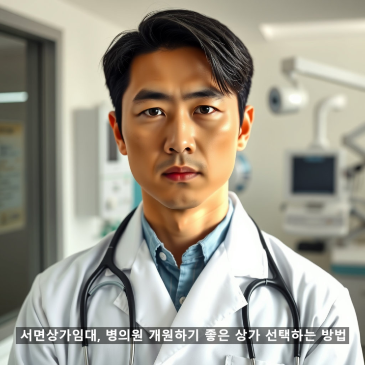  서면상가임대, 병의원 개원하기 좋은 상가 선택하는 방법