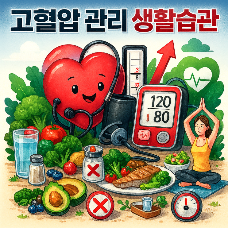  고혈압 관리 생활습관, 꼭 지켜야 할 7가지