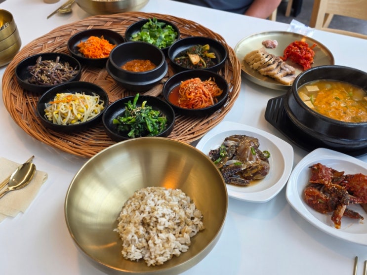  오이도 근처 시흥 정왕동 거북섬 맛집 연평도꽃게탕보리밥