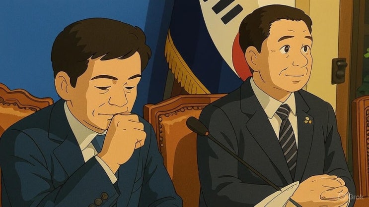 긴급속보 대통령실-<b>민주당 투톱</b> 오늘 밤 비밀회동!... 