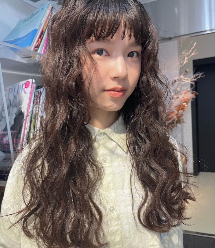  [ 강남 미용실 ] 굵은 히피펌 — 가슴 밑까지 긴머리에 어울리는 무드펌 / 몬도서울 은하 디자이너